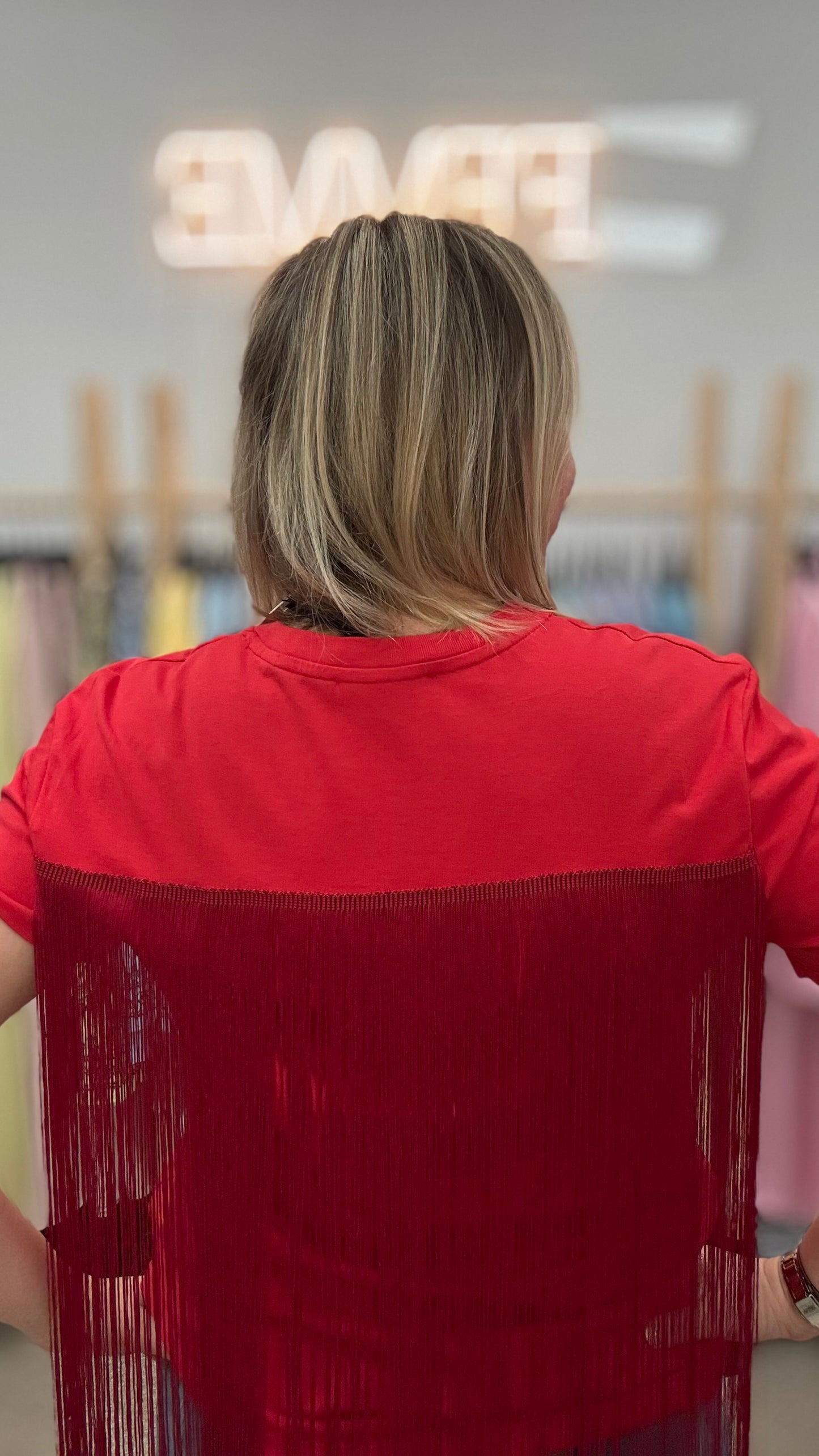 Lumina T krekls ar bārkstīm