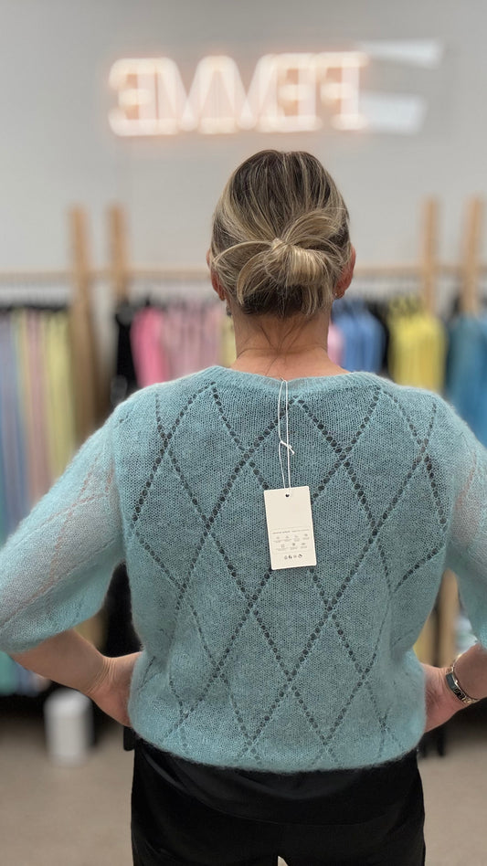 Kid mohēras džemperis Tiffany  tonī