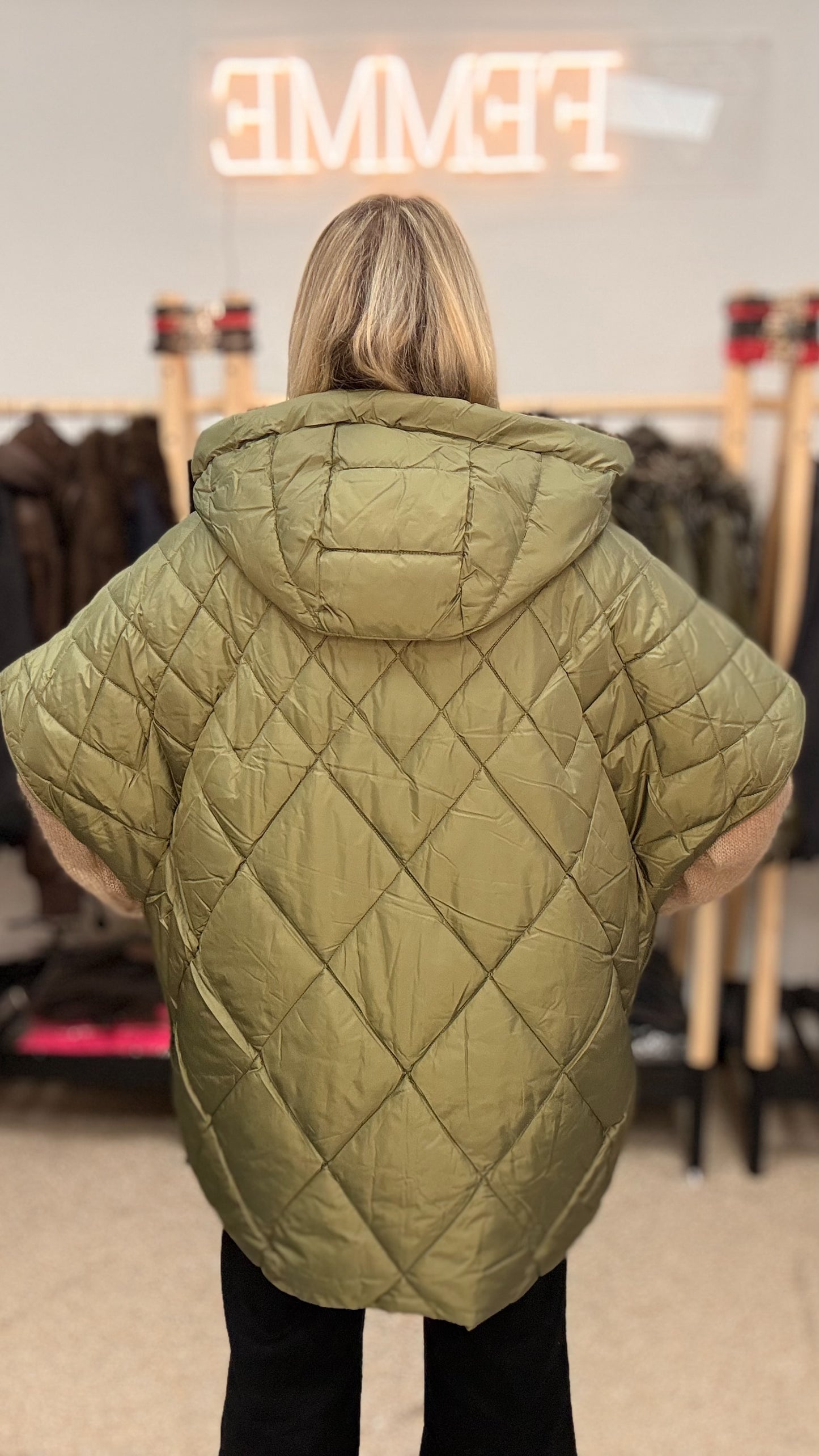 Green color vest