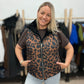 Divpusīga Leoparda veste 