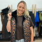 Divpusīga Leoparda veste 