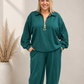 Women suits green color