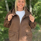Jacket in brown tone