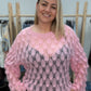 Sweather kid moher pink color