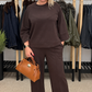 Brown toned suit